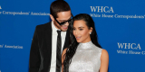 Kim Kardashian and Pete Davidson Make Red Carpet Debut at the White House Correspondents’ Dinner